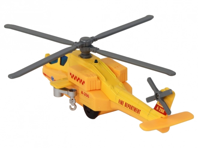 Aluminijski spasilački helikopter Powered Mix Sound Lights