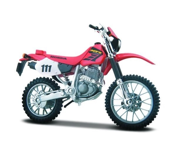 Honda XR400R s postoljem 1/18