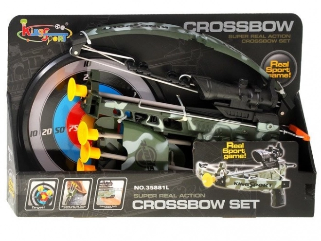 Samostrel s laserskim ciljem + meta za0698