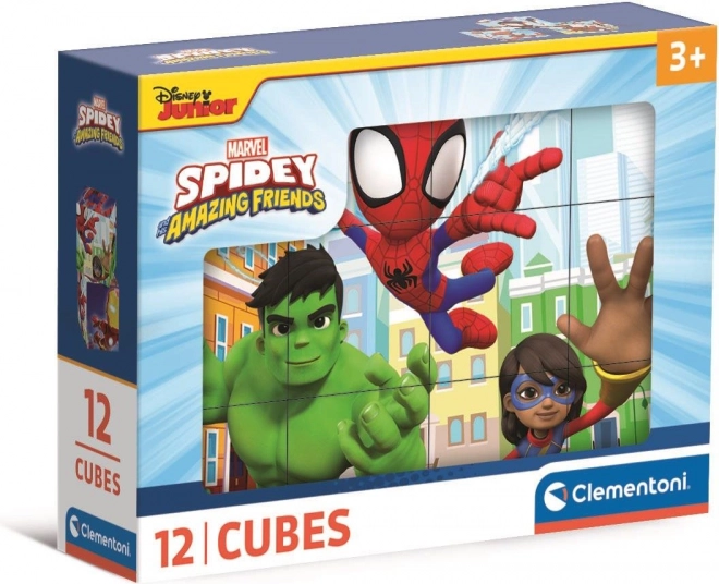 Slikovne kocke Spidey i njegovi nevjerojatni prijatelji – 12 kocaka