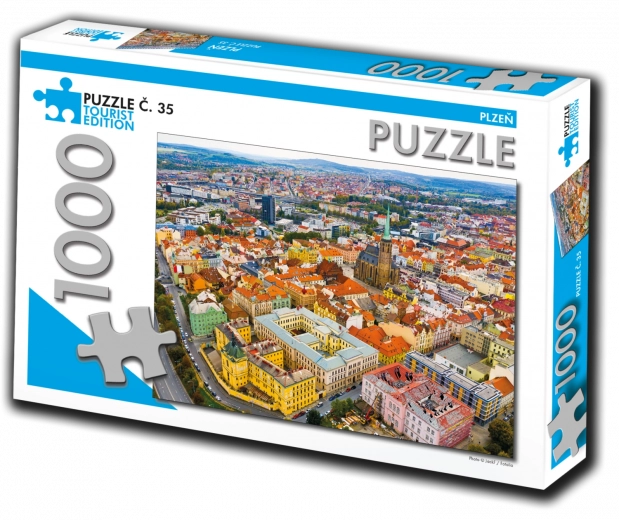 puzzle Plzeň turističko izdanje 1000 dijelova