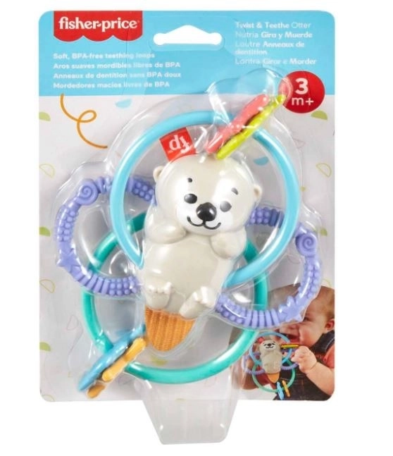 Uvijena zvečka Vidra od Fisher-Price