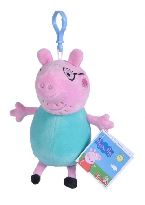 Praščić Peppa plišani privjesak za ruksak, 4 vrste