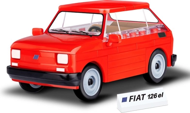 konstruktorski set youngtimer collection fiat 126p elegant 1:35