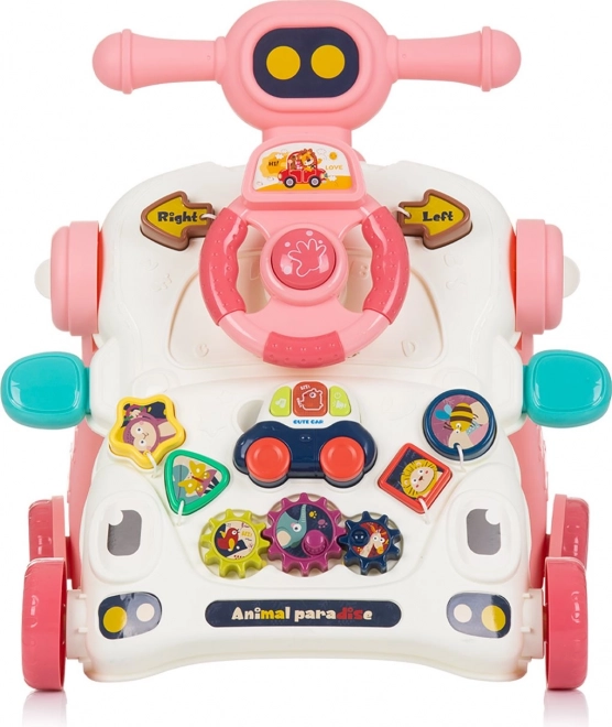 Chipolino Interaktivno Hodalica 3u1 Auto Roza