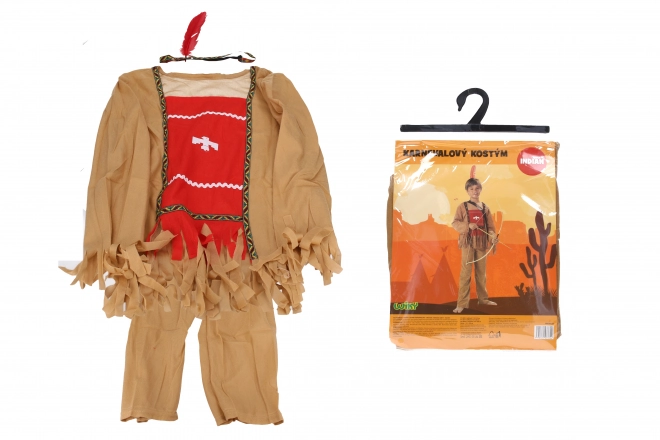 Set karnevala - Indijanac M 110-120 cm