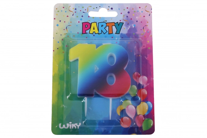 Party svijeća broj 18 Duga