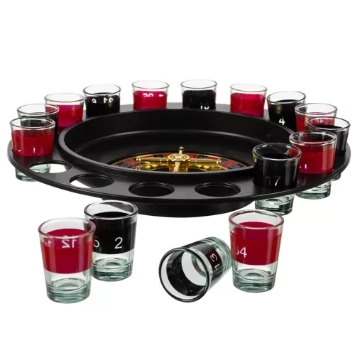 Zabavna ruleta + čašice