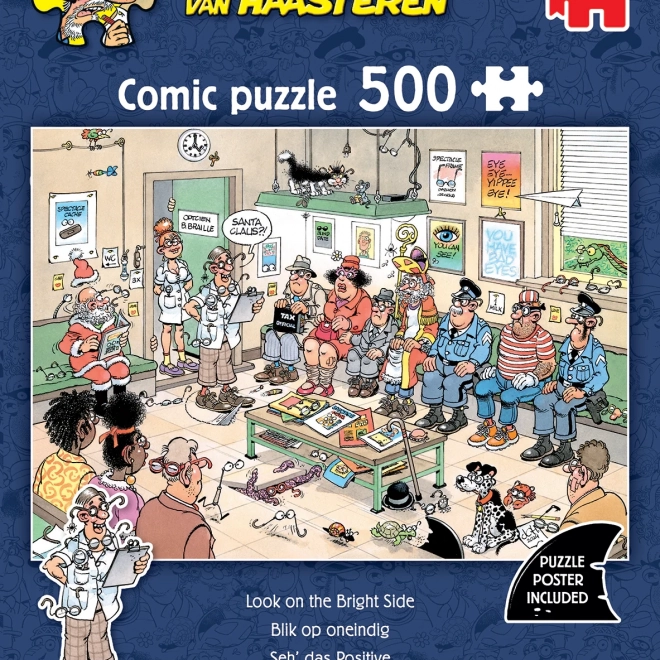 JUMBO Puzzle Jana van Haasterena: Pogledaj s druge strane - 500 dijelova