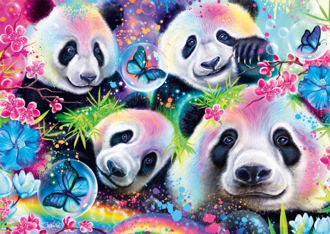 Puzzle Schmidt Neon: Pande 1000 komada