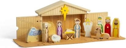 Bigjigs Toys Drveni Božićni Betlem