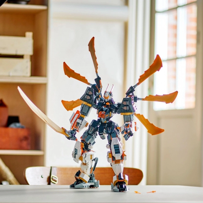 Lego Ninjago: Tytanov zmaj mech Colea