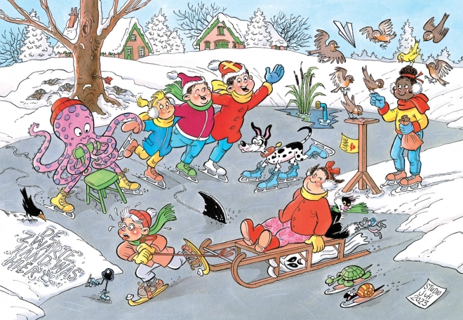 JUMBO Puzzle JvH Junior 17: Klizanje 240 dijelova