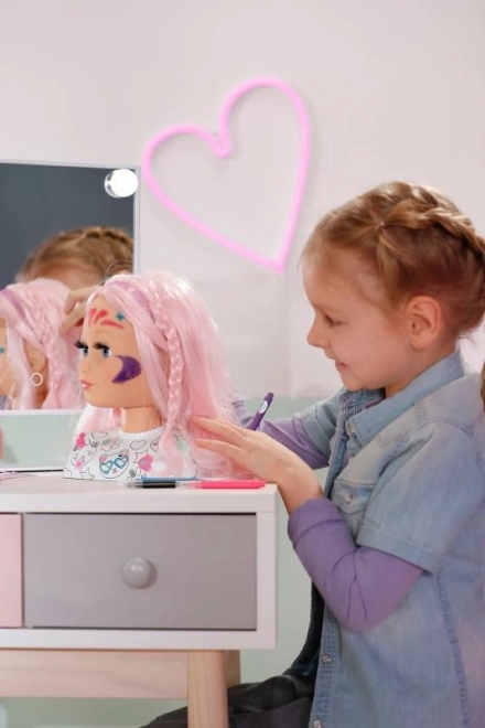 Kreativna frizerska glava BABY born