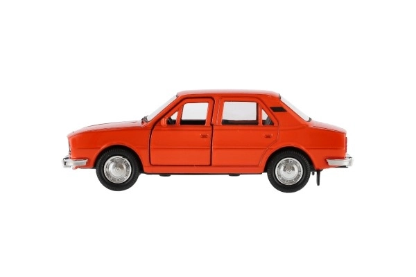 Auto Welly Škoda 105L metal/plast 11cm 1:34-39 slobodan hod 4 boje u kutiji 15x7x7cm
