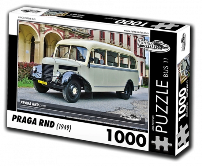Retroauta puzzle Autobus Praga RND 1000 komada