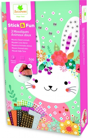 Stick & Fun - Mala mozaika Slatke životinje
