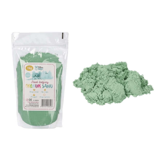 Kinetički pijesak ColourSand mint 1 kg