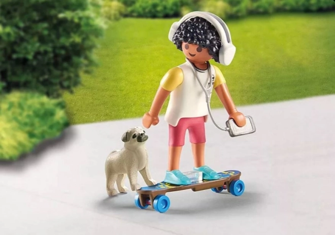 Set figurica Playmobil: Dječak s psom