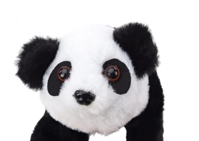 Plišana interaktivna panda u boji Transporter Pink Blue