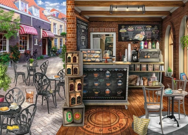 Puzzle 2D od 1000 dijelova – slatka kavana Ravensburger