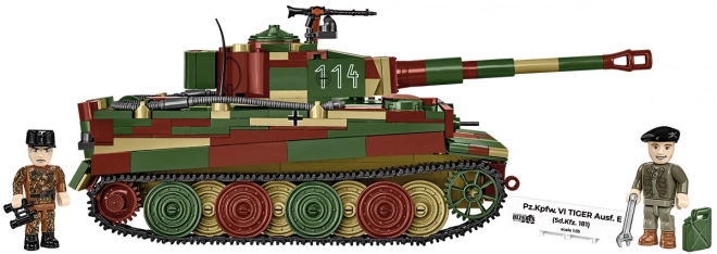Model tenka Tiger I od 870 dijelova