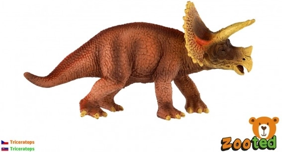 plastična figurica triceratopsa 20 cm