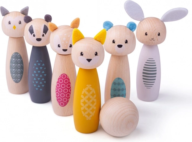 Drvene kuglane šumske životinje BIGJIGS TOYS