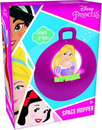 Skakajuća lopta Princeze s ručkom 45 cm