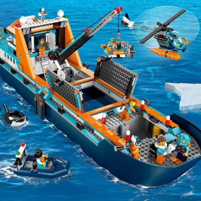 LEGO City brod istraživača Arktika