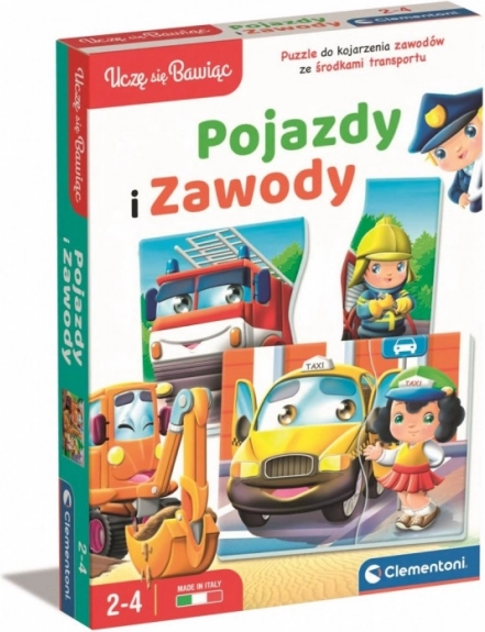 Sklopiva slagalica vozila i zanimanja