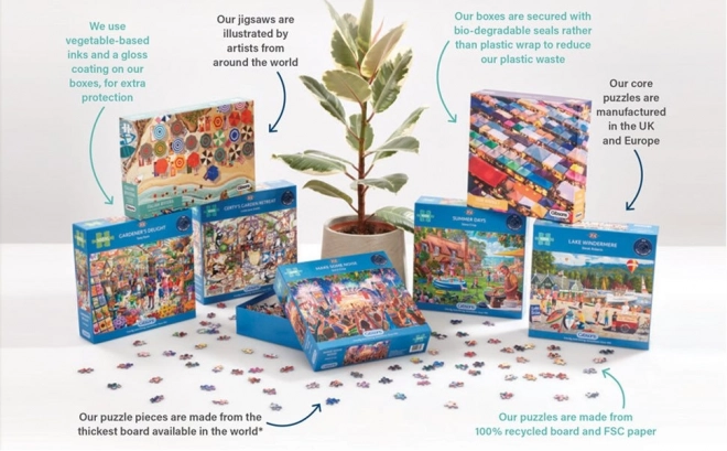 GIBSONS Puzzle Osvježenje na kolodvoru 1000 komada