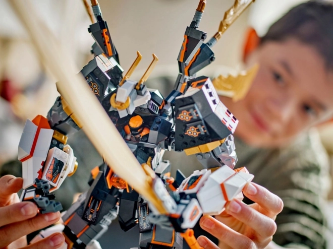 Lego Ninjago: Tytanov zmaj mech Colea