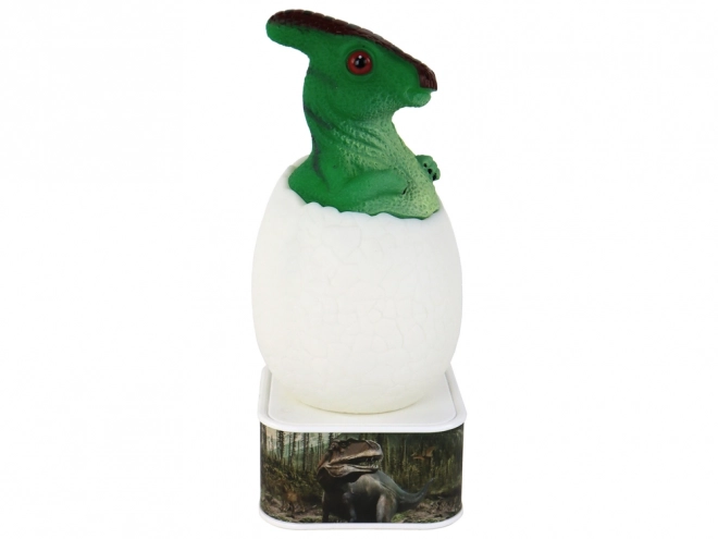 Noćna LED lampica Dino Parašaurolophus USB