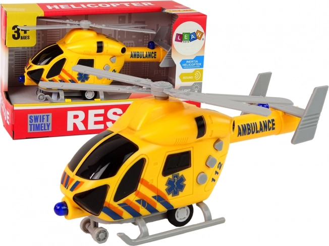 Spasilački helikopter sa svjetlima i zvukovima