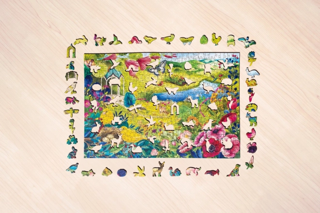 Drvene puzzle Divlja vrt (500 komada)