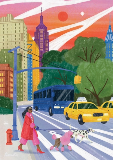 Puzzle Prošeći New Yorkom 500 dijelova
