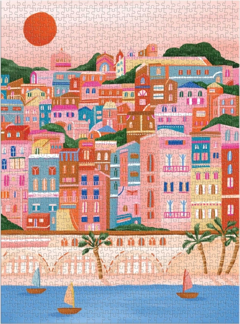 Puzzle Boje Francuske Rivijere 1000 dijelova