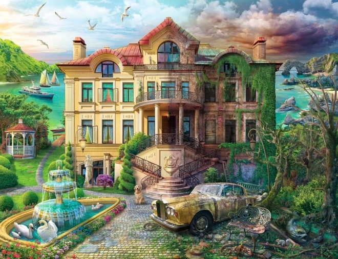 Ravensburger puzzle Zdanja u uvali 2000 dijelova