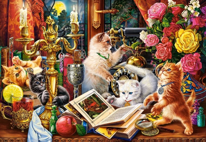 Puzzle 1000 dijelova Čarobni mačići