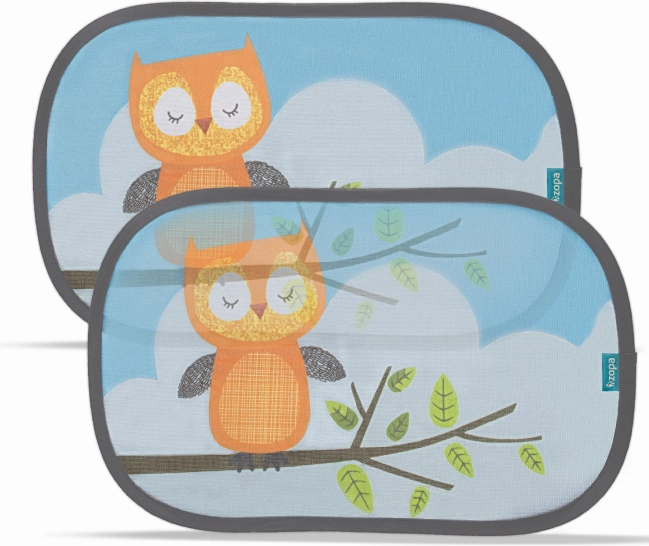 Sunčana sjenila za auto sa životinjama Owl