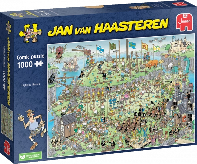 JUMBO Puzzle JvH Škotske igre 1000 komada