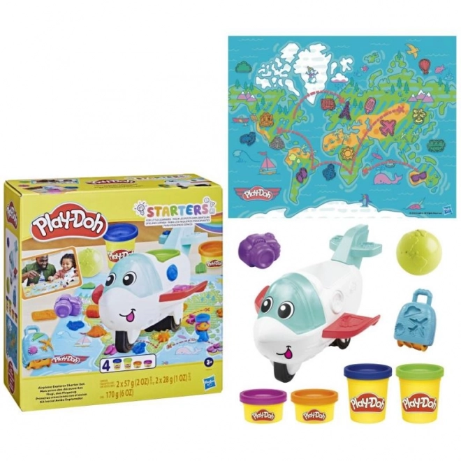 Play-Doh Početni set Istraživački avion