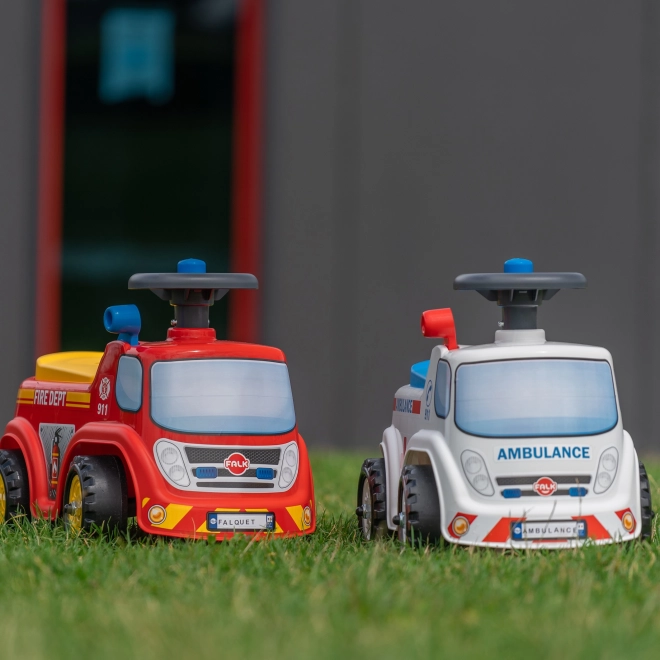 FALK Guralica Ambulance s otvorivim sjedalom i sirenom na volanu