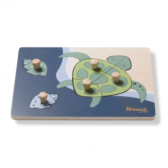 Drvene puzzle - kornjača
