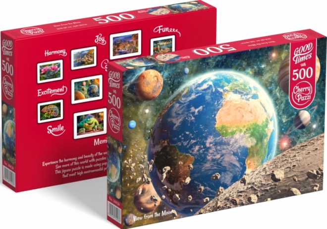 Puzzle Pogled s Mjeseca 500 dijelova