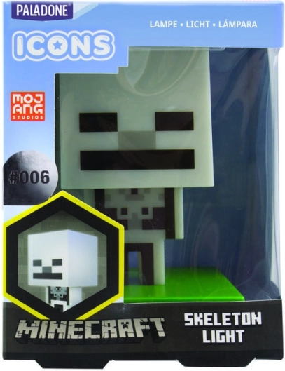 Svjetlo MINECRAFT – kultna lampa Skeleton