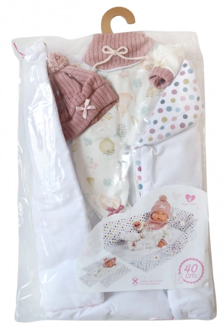 Odjeća za lutku beba New Born s dodacima