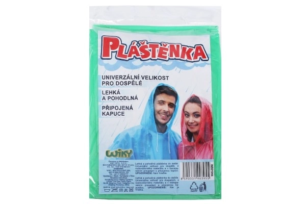 Univerzalna kabanica za odrasle s kapuljačom