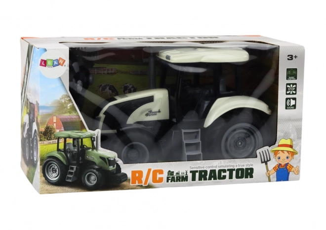 Daljinski upravljani traktor RC 2.4G Zvukovi Bijeli